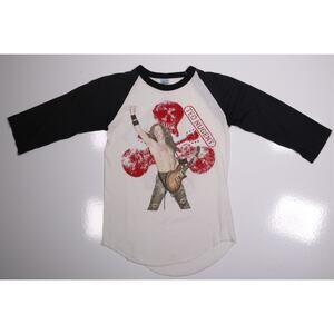 Ted Nugent Vintage 1982 Nugent Rules Baseball Concert The Knits T-Shirt Medium